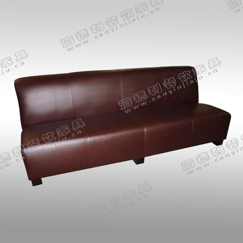 火锅店皮制卡座沙发 三人火锅店卡座沙发 欢迎来样定做