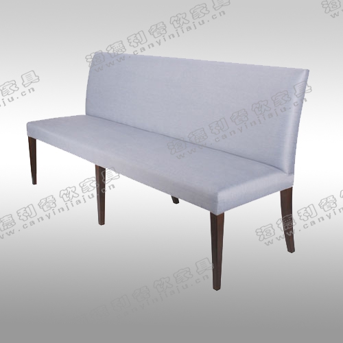 厂家定制 简约布艺卡座沙发 火锅店三人高靠背卡座沙发