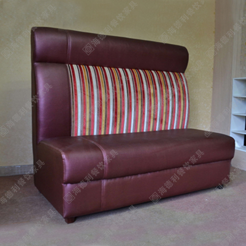 高档酒吧餐厅卡座沙发 优质三人位沙发 火锅店料理店卡座沙发