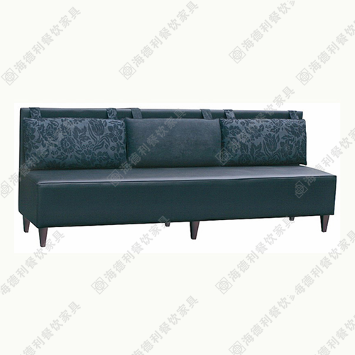 西餐厅时尚卡座沙发 火锅店三人沙发 咖啡厅卡座沙发