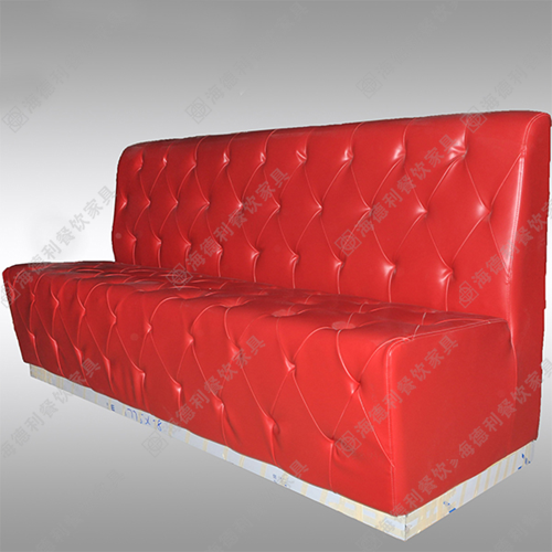 火锅店时尚简约卡座沙发 餐厅三人位卡座沙发 料理店沙发