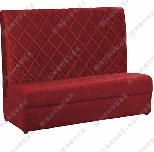 火锅店三人沙发 料理店时尚卡座沙发