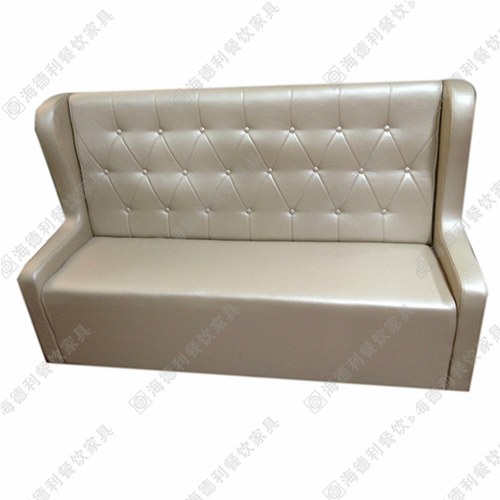 时尚简约火锅店卡座沙发 料理店三人沙发