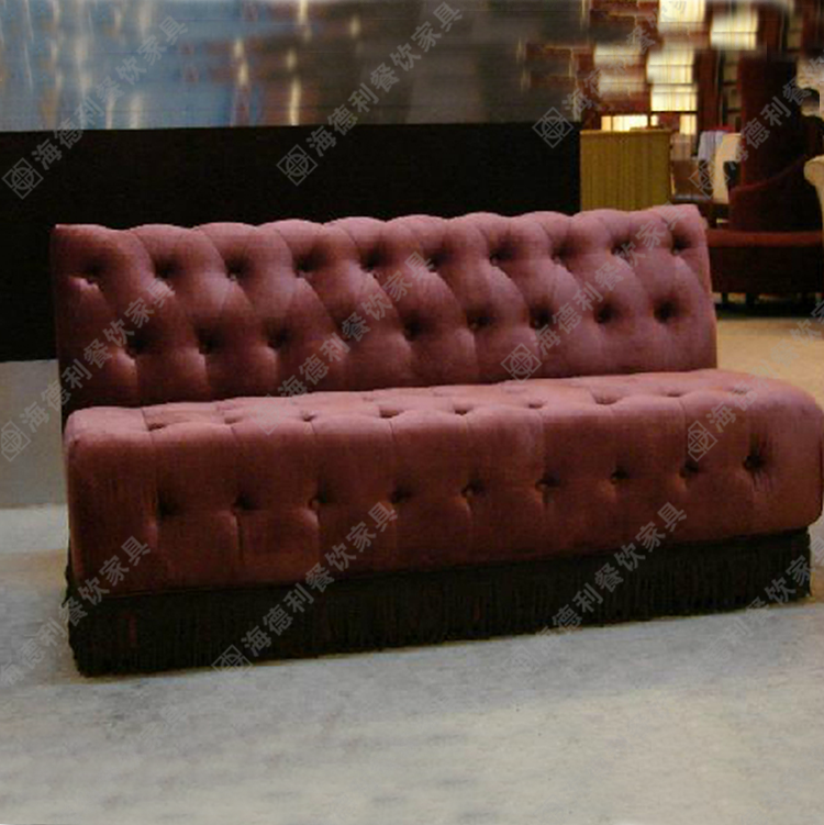 火锅店三人沙发 咖啡厅休闲卡座沙发