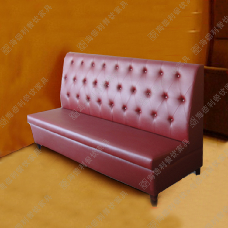 时尚咖啡厅休闲三人沙发 火锅店卡座沙发