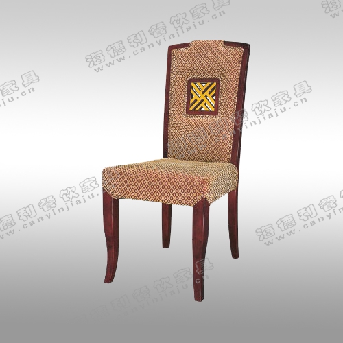 欧式实木餐椅 酒店餐椅 高档雕花软包椅子 会所餐厅椅子