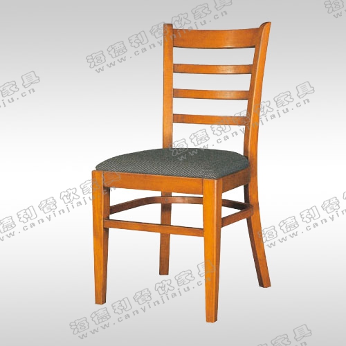 实木餐厅椅子 现代胡桃木西餐厅餐椅 白色咖啡厅甜品店软包椅