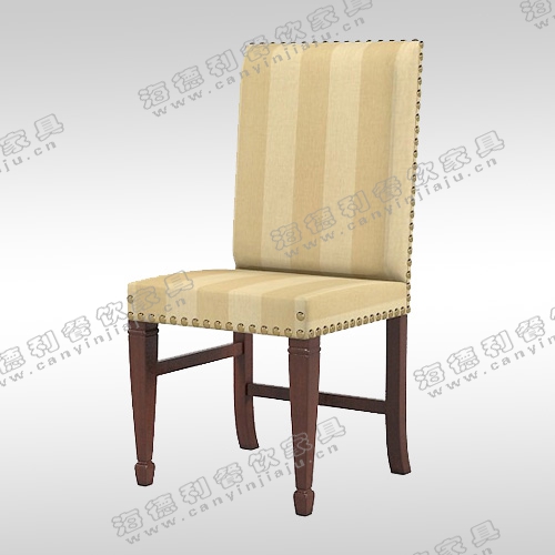 新中式乌金木色 餐厅实木椅子简约实用餐椅