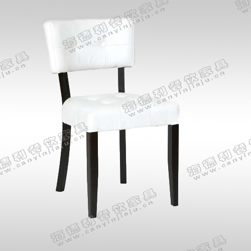 实木雕花象牙白色扶手餐椅 橡木古典布艺咖啡椅子 书房电脑椅