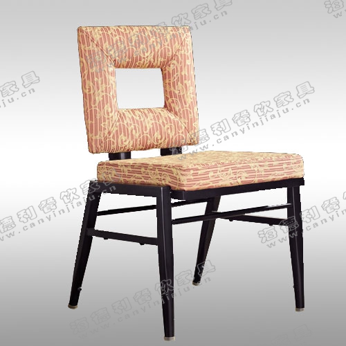 高背餐椅 时尚酒店欧式布艺实木椅子 咖啡休闲现代简约椅子