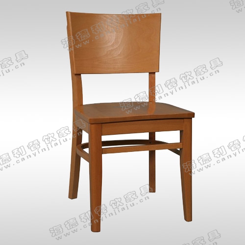 北欧宜家餐椅简约实木餐桌椅 咖啡椅 实木加皮椅子酒店餐馆椅定制