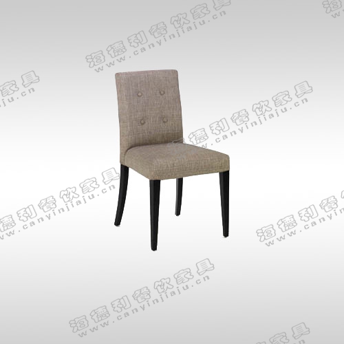 现代简约实木无扶手固定靠背可拆洗组装餐椅办公椅火锅店椅子