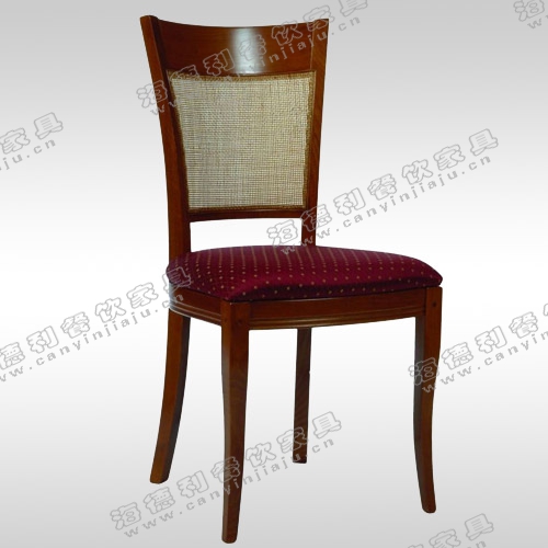 现代简约 火锅店低背实木餐椅休闲椅 洽