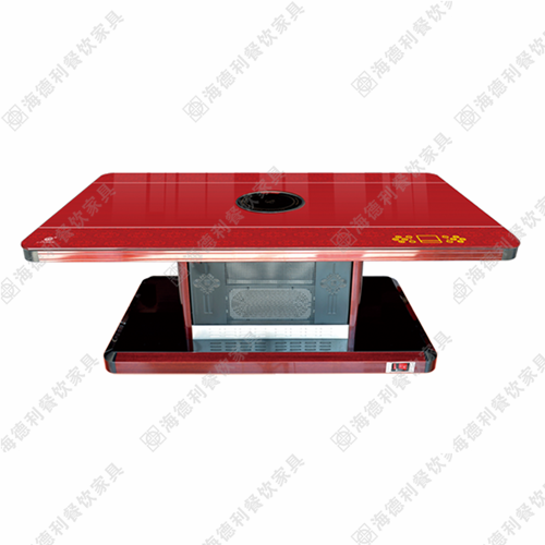 火锅桌厂家直销钢化玻璃火锅桌电磁炉火锅桌燃气灶火锅桌特价