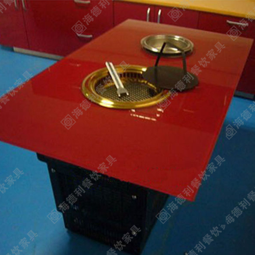 海底捞火锅桌椅 电磁炉煤燃气灶火锅桌