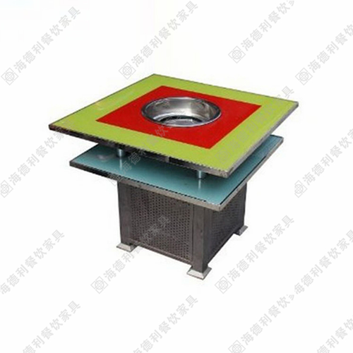 玻璃火锅桌火锅桌椅电磁炉火锅桌酒店火