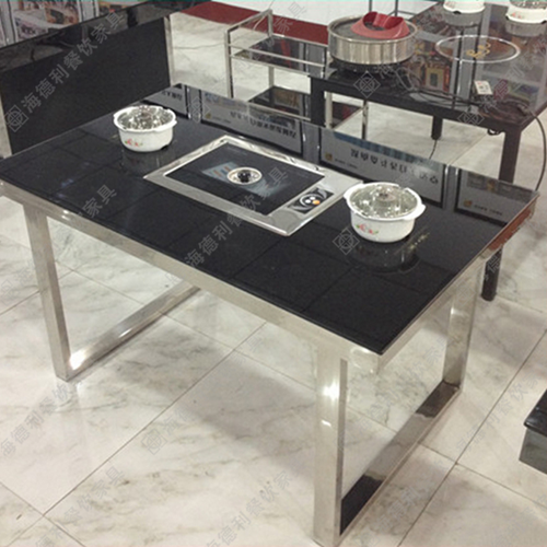 火锅桌火锅桌椅电磁炉火锅桌酒店火锅桌