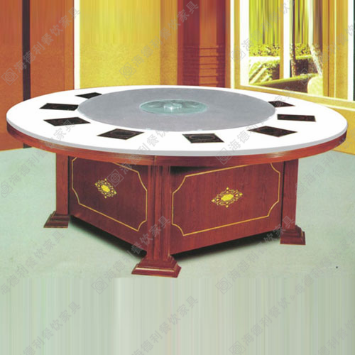 火锅桌厂家直销 大理石电磁炉火锅桌 火锅桌子 深圳火锅桌定制