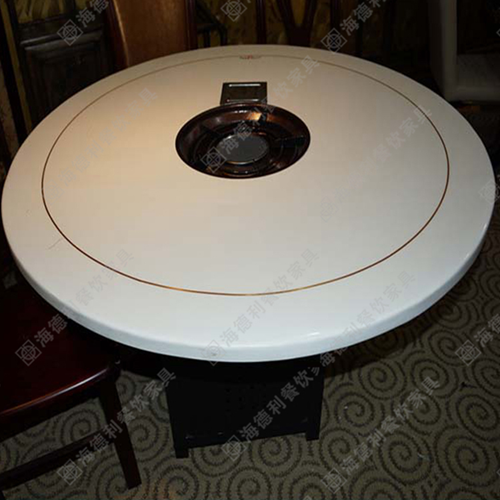 火锅桌 大理石火锅桌 小肥羊火锅桌 烧