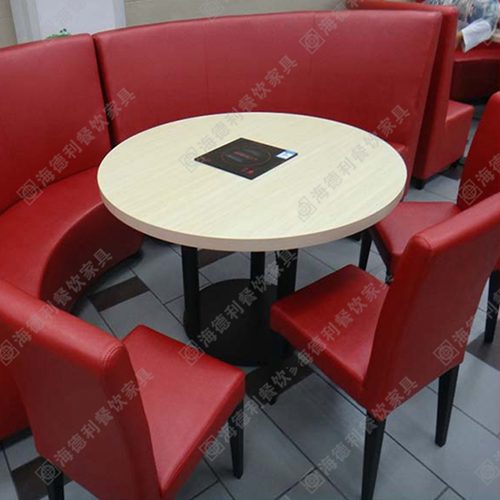 火锅桌厂家直销 电磁炉火锅桌 大理石火