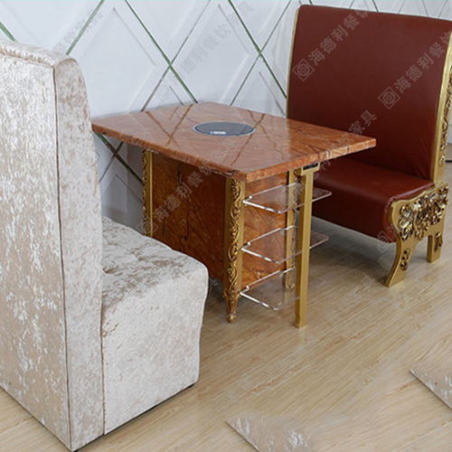 定做大小实木火锅桌店餐椅子 韩式自助