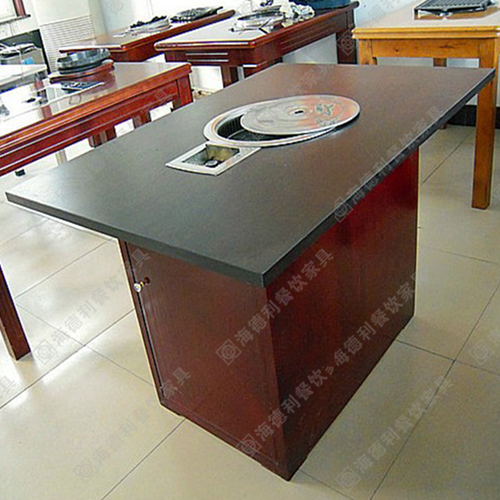 防火板火锅桌多少钱一套 实木火锅桌 电磁炉火锅桌 成都火锅桌定做