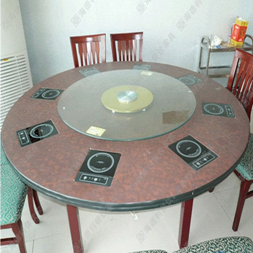 自助火锅桌 回转火锅桌 无烟火锅桌 餐厅火锅桌