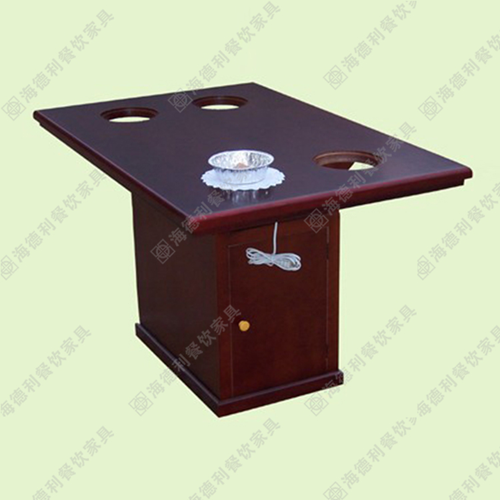 小电磁炉火锅桌 带电磁炉火锅桌 电磁炉火锅桌