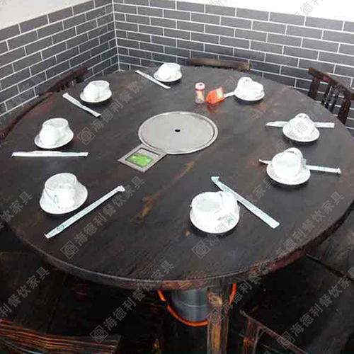 2015年最新款实木火锅桌 深圳哪里有最便宜实木火锅桌卖/供应呢?