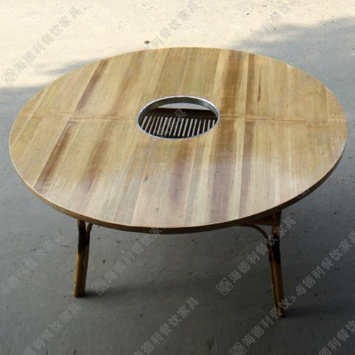 火锅烧烤一体餐桌 烤涮一体餐桌 自助餐厅火锅桌