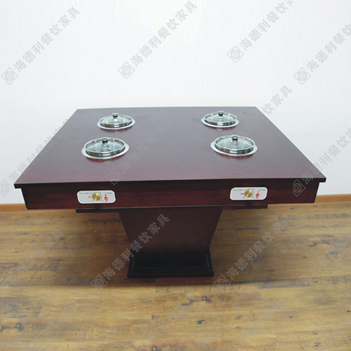 小电磁炉火锅桌 带电磁炉火锅桌 一人一