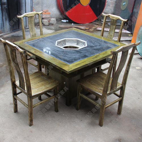 实木火锅桌厂家直销 实木家具 实木电磁