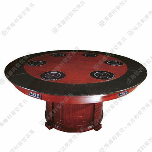 海德利家具深圳厂家供应 实木火锅餐桌