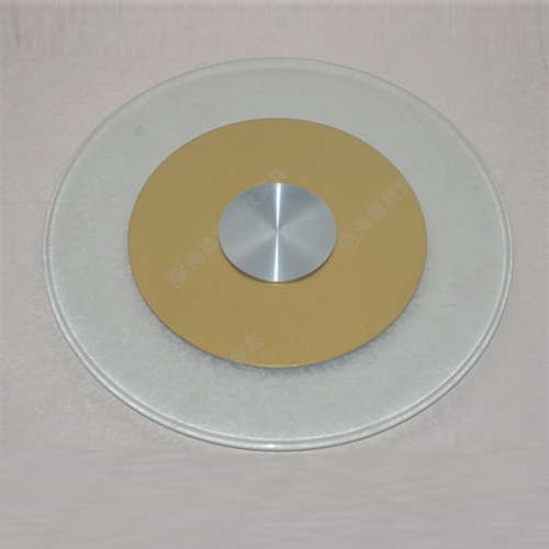 酒店钢化玻璃转盘 双层10mm厚火锅桌餐桌钢化玻璃转盘定做