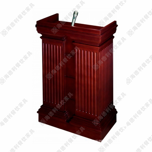 高档实木前台 现代实木多用型接待台前台咨客台价格