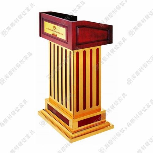 不锈钢演讲台 火锅餐厅酒店不锈钢前台接待台迎宾台